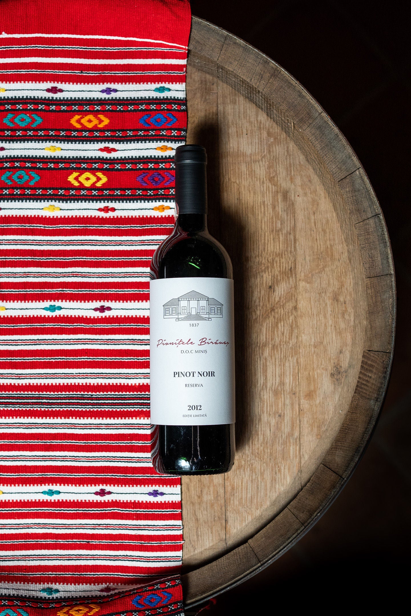 Pivnițele Birăuaș - Pinot Noir Rezerva 2012